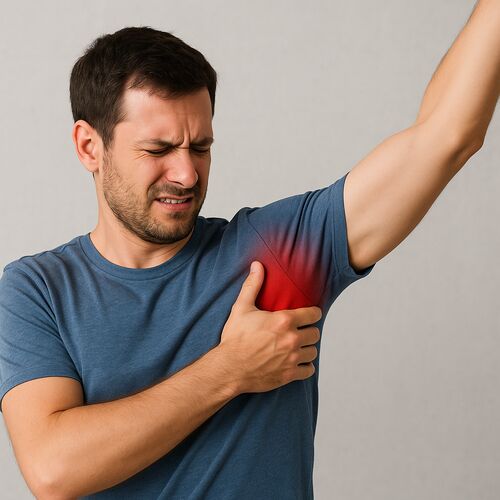 Ból ramienia przy podnoszeniu ręki