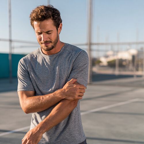 Ból łokcia po zewnętrznej stronie