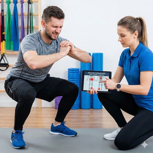 ból przy siadzie głębokim