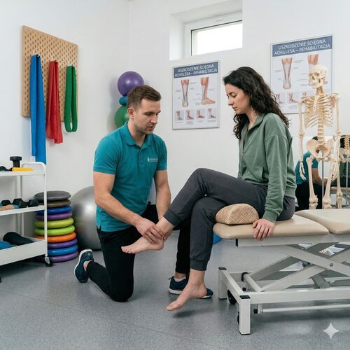 przeciążenie ścięgna ahillesa