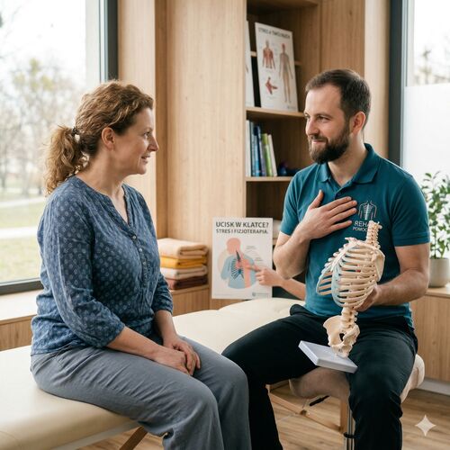 ból w klatce piersiowej spowodowany stresem