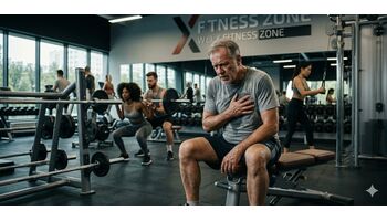 siłownia i ból mostka