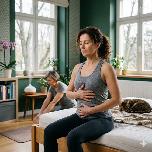 oddychanie przeponą