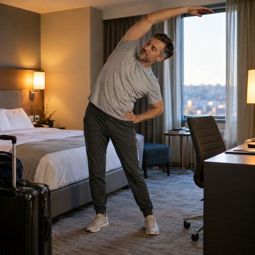 kręgośłup w hotelu